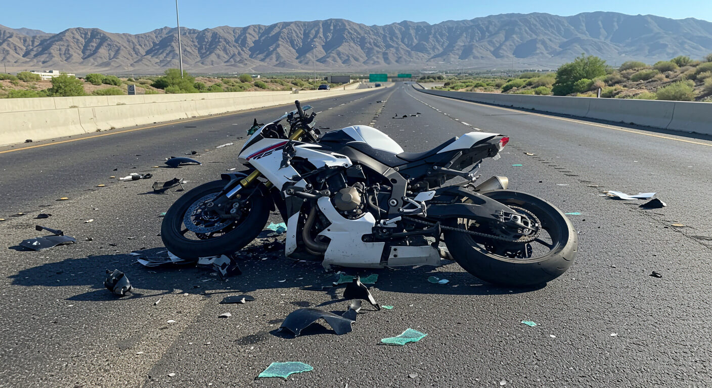 Muere un motorista tras un accidente en Scenic Loop Drive en Las Vegas, NV