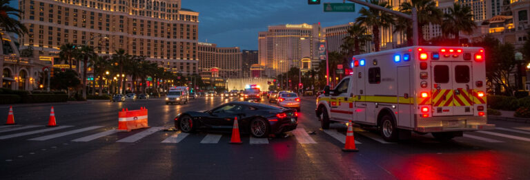 Muere un peatón tras ser atropellado por un coche en Las Vegas Boulevard en North Las Vegas, NV